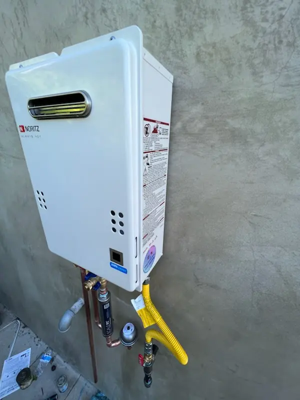 Tankless water heater installation for Palm Coast homes