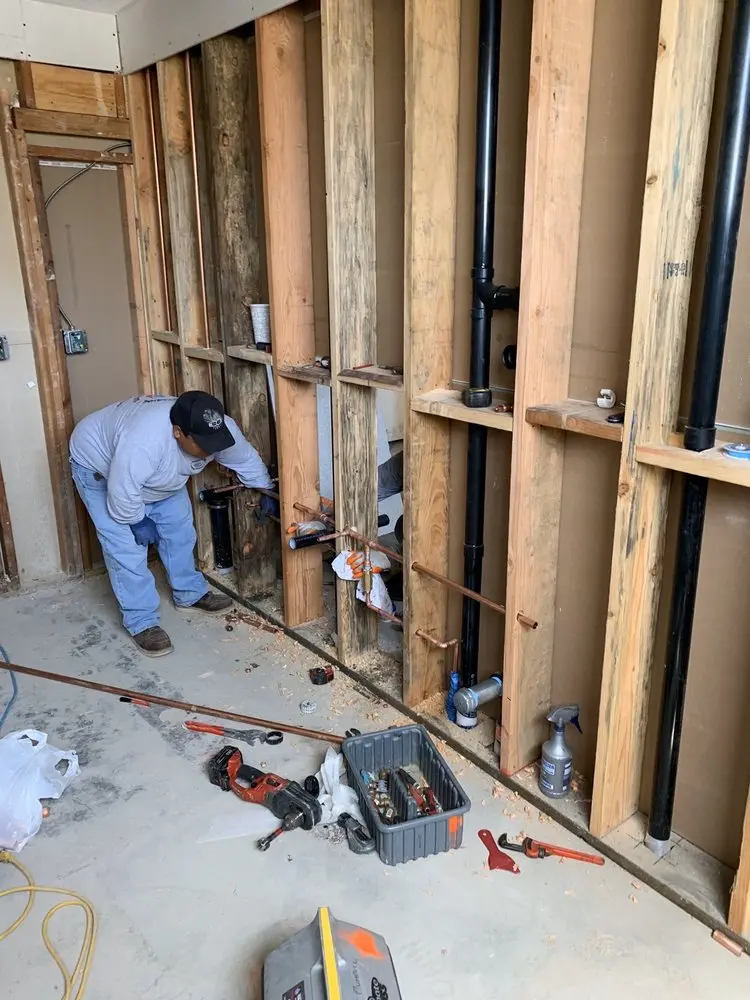 Commercial rough-in plumbing for Trenchless Sewer Repair in Palm Coast
